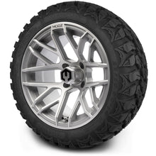 Lakeside Buggies MODZ® 14" Matrix Silver Wheels & Off-Road Tires Combo- SILVER Modz Tire & Wheel Combos