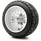 Lakeside Buggies MODZ 14" Assassin Chrome Wheels & Street Tires Combo- G1-5423-CM STREET OPTION Modz Tire & Wheel Combos