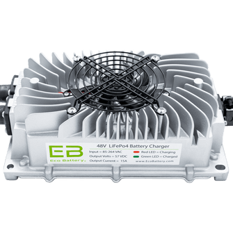 Lakeside Buggies 51V Charger (Locking Quick Connect)- A-1052 EcoBattery Lithium Battery