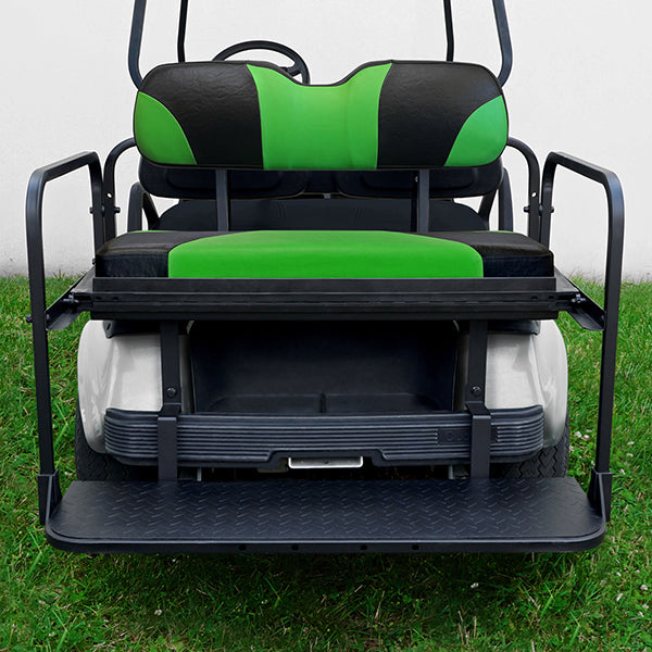 Lakeside Buggies RHOX Rhino Seat Kit, Sport Black/Green, Club Car DS- SEAT-321BG-S Rhox NEED TO SORT