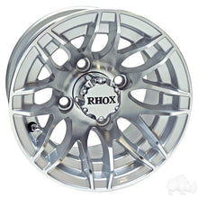 Lakeside Buggies RHOX RX175, Machined Silver, 10x7 ET -25- TIR-RX175-MS Rhox Wheels