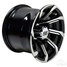 Lakeside Buggies RHOX RX403, Machined Gloss Black, 10x7 ET-25- TIR-RX403 Rhox Wheels