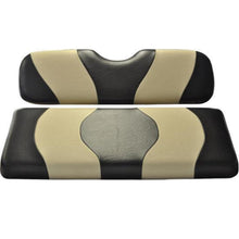 Lakeside Buggies MadJax® Wave Black/Tan Two-Tone Genesis 150 Rear Seat Cushions- 10-049P MadJax Seat kits