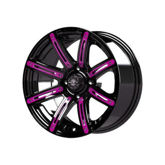 Lakeside Buggies MadJax® Pink Wheel Inserts for 14x7 Illusion Wheel- 19-070-PNK MadJax Wheel Accessories