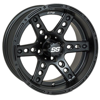 Lakeside Buggies GTW® Dominator 14x7 Matte Black Wheel (3:4 Offset)- 19-171 GTW Wheels