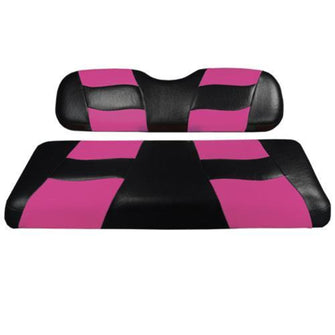 Lakeside Buggies MadJax® Deluxe Riptide Black/Pink Two-Tone Genesis 250/300 Seat Cushions- 10-164P MadJax Seat kits