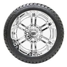 Lakeside Buggies 12” GTW Specter Chrome Wheels with 18” Mamba DOT Street Tires – Set of 4- A19-348 GTW Tire & Wheel Combos