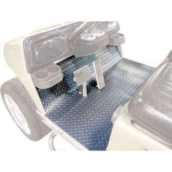 Lakeside Buggies Club Car Precedent Grey Diamond-Plate Floor Mat (Years 2004-Up)- 28733 Club Car Floor mats