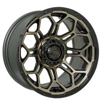 Lakeside Buggies 14″ GTW® Bravo Wheel (Matte Bronze-Tint)- 19-224 GTW Wheels