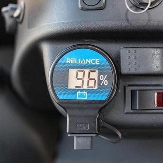 Lakeside Buggies Reliance 36V Solid State Battery Meter & USB Charger- 13-041 Reliance Battery accessories