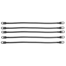 Lakeside Buggies 6 Gauge 36V 12″ Battery Cable Set For Club Car/Yamaha- 1256 Lakeside Buggies Direct Battery accessories