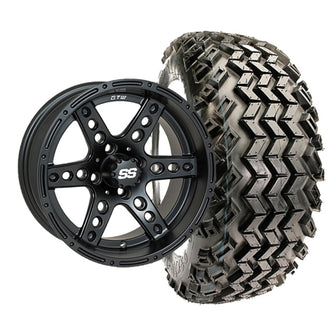 Lakeside Buggies Set Of (4) 14" Domintor Wheels On A/T Tires (Lift Required)- A19-242 Lakeside Buggies Direct Tire & Wheel Combos