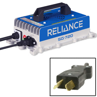 RELIANCE™ SG-720 High Frequency Industrial Club Car Charger - 36v Crowsfoot Paddle Lakeside Buggies