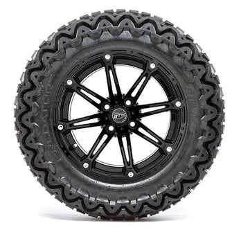 Lakeside Buggies 14” GTW Element Matte Black Wheels with 23” Predator A/T Tires – Set of 4- A19-412 GTW Tire & Wheel Combos