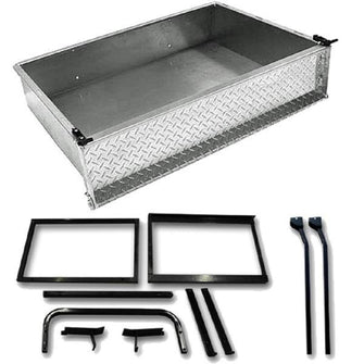Lakeside Buggies GTW® Aluminum Cargo Box Kit For Club Car Precedent (Years 2004-Up)- 04-053 GTW Cargo boxes