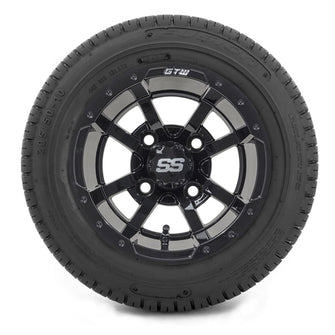 Lakeside Buggies 10” GTW Tempest Wheels with DOT Fusion Street Tires – Set of 4- A19-334 GTW Tire & Wheel Combos