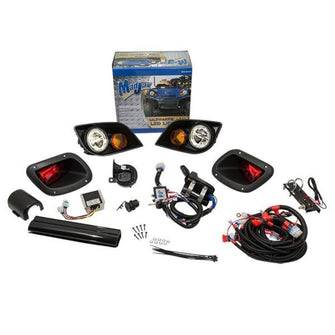 Lakeside Buggies EZGO S4 MadJax® LED Ultimate Plus Light Kit (Years 2015-Up)- 02-059 MadJax Light kits