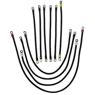 Lakeside Buggies 4 Gauge 600A Weld Cable Set For Club Car iQ- 1259 Lakeside Buggies Direct Battery accessories