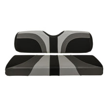 Lakeside Buggies RedDot® Blade Rear Seat Covers for MadJax® Genesis 250/300 Seat Kits – Gray / Charcoal Gear / Black Carbon Fiber- 10-308 MadJax Premium seat cushions and covers