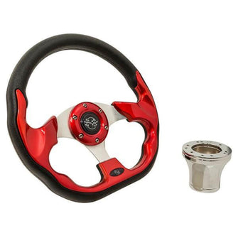 Lakeside Buggies EZGO Red Racer Steering Wheel Kit 1994.5-Up- 06-077 GTW Steering accessories