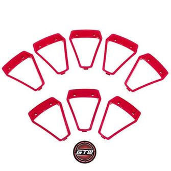 Lakeside Buggies GTW® Red Wheel Inserts for 14x7 Nemesis Wheel- 19-099-RED GTW Wheel Accessories