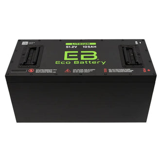 Eco Lithium Battery Complete Bundle for Club Car Carryall 51V 105Ah - Skinny Eco Battery Parts and Accessories