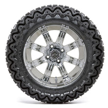 Lakeside Buggies 14” GTW Tempest Chrome Wheels with 23” Predator A/T Tires – Set of 4- A19-400 GTW Tire & Wheel Combos