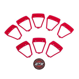 Lakeside Buggies GTW® Red Wheel Inserts for 12x7 Nemesis Wheel- 19-098-RED GTW Wheel Accessories