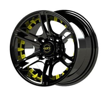 Lakeside Buggies MadJax® Yellow Wheel Inserts for 10x7 Mirage Wheel- 19-071-YEL MadJax Wheel Accessories