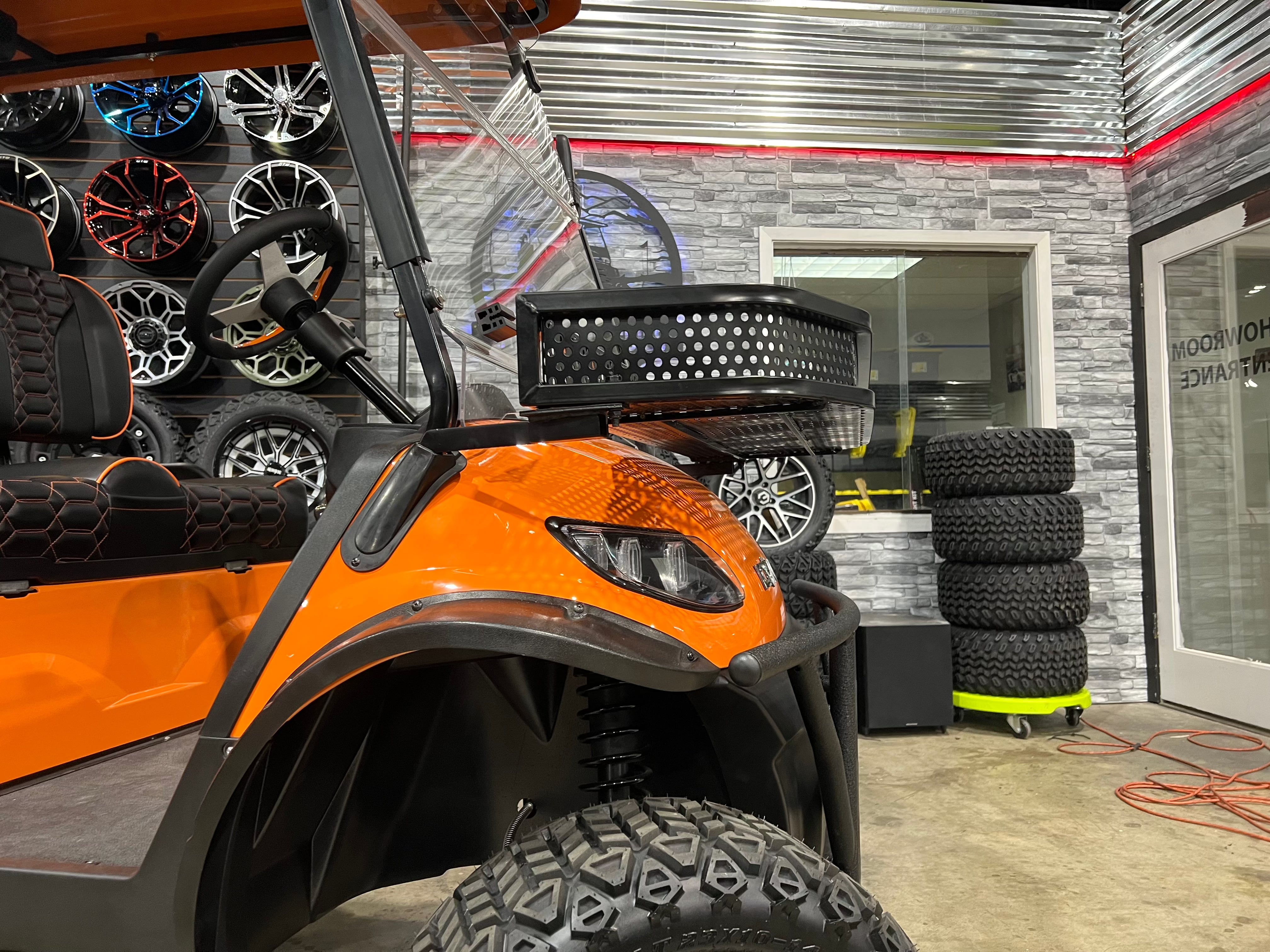 Front Clay Basket for Icon golf carts PN# ICON BASKET -  Lakeside Buggies at LakesideBuggies.com