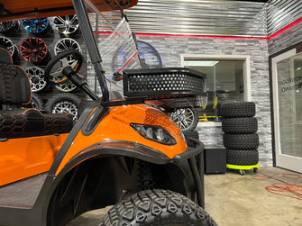 Front Clay Basket for Icon golf carts PN# ICON BASKET -  Lakeside Buggies at LakesideBuggies.com