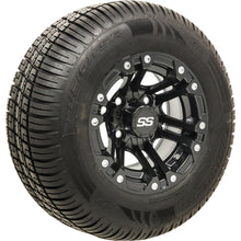 Lakeside Buggies 10" GTW Specter Matte Black Wheels with 20" Fusion DOT Street Tires - Set of 4- A19-318 GTW Tire & Wheel Combos