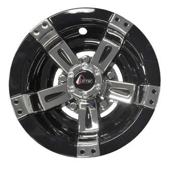 Lakeside Buggies 10" GTW® Maverick Black & Chrome Wheel Cover (Universal Fit)- 03-071 GTW Wheel Accessories