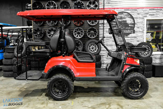 2024 EPIC E40L Red Pearl  Lifted 4 Passenger Golf Cart 600334 PN# HP220600334