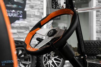 2023 Icon i40L Custom Build  Orange  Lithium Golf Cart PN# LT-A0130412