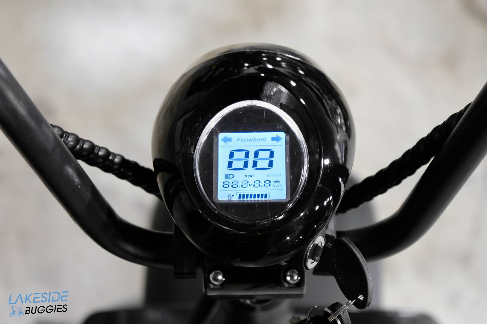 E-Rider Electric Personal Transportation Scooter Matte Black PN# R2WSP3000PA080834 -  E-Riderrs at LakesideBuggies.com