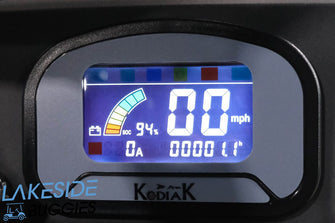 Kodiak Apex - Levantado - Carro de golf para 4 pasajeros - Rojo sangría 
