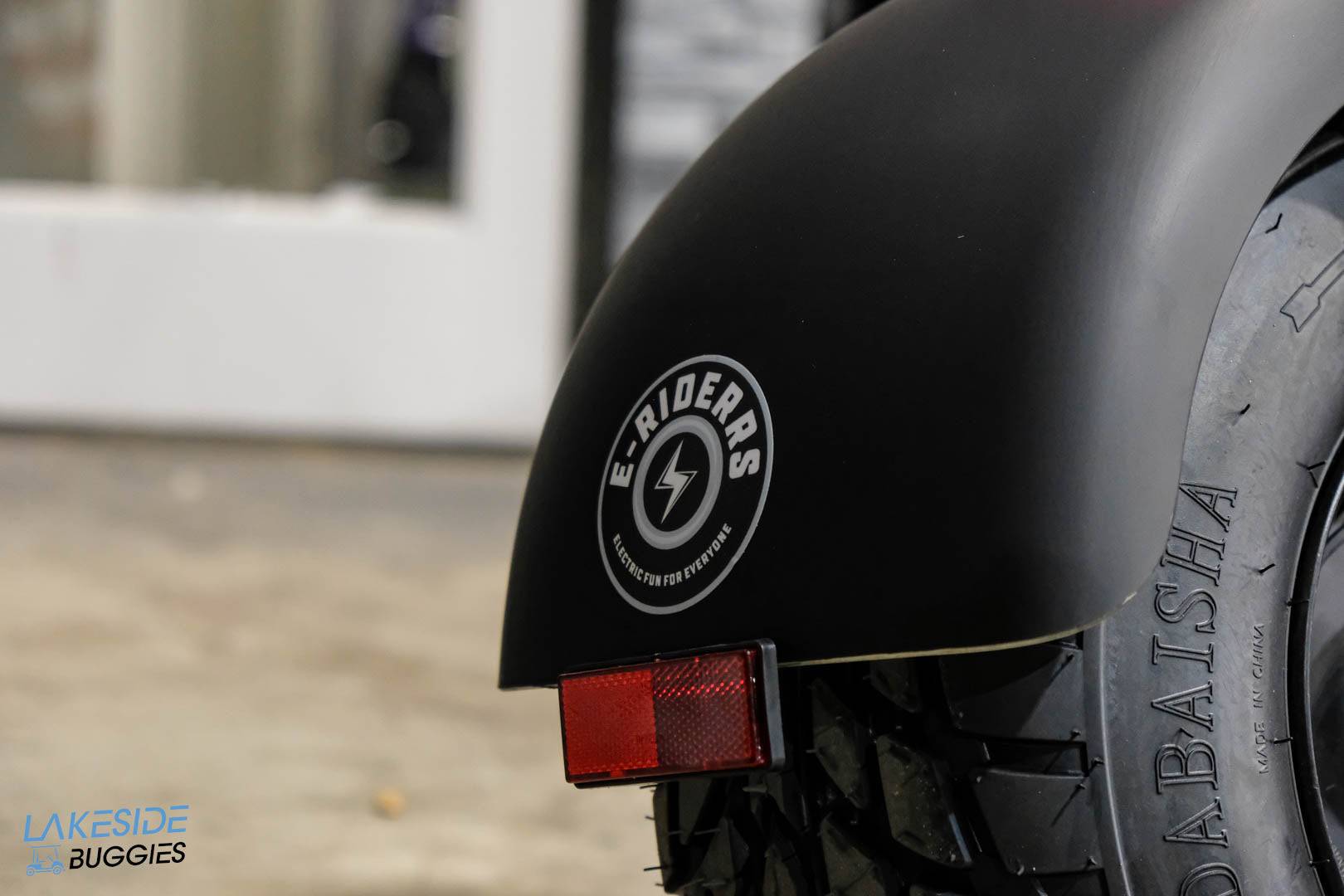 E-Rider Electric Personal Transportation Scooter Matte Black PN# R2WSP3000PA080834 -  E-Riderrs at LakesideBuggies.com